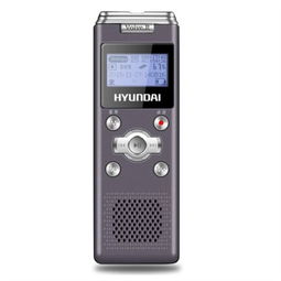 现代录音笔专业微型远距离降噪充电高清HYM 2088 8G锖色录音笔产品图片1
