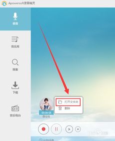 apowersoft 录音如何录制.wav格式声音